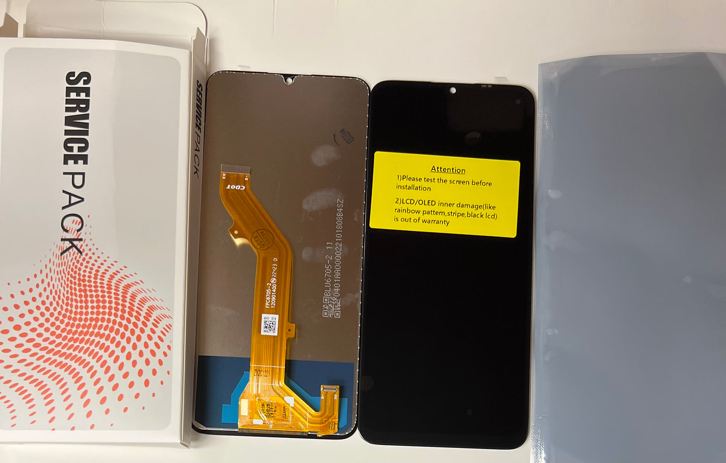 Genuine TCL 40 SE T610 T610K T610P LCD Screen Display Original