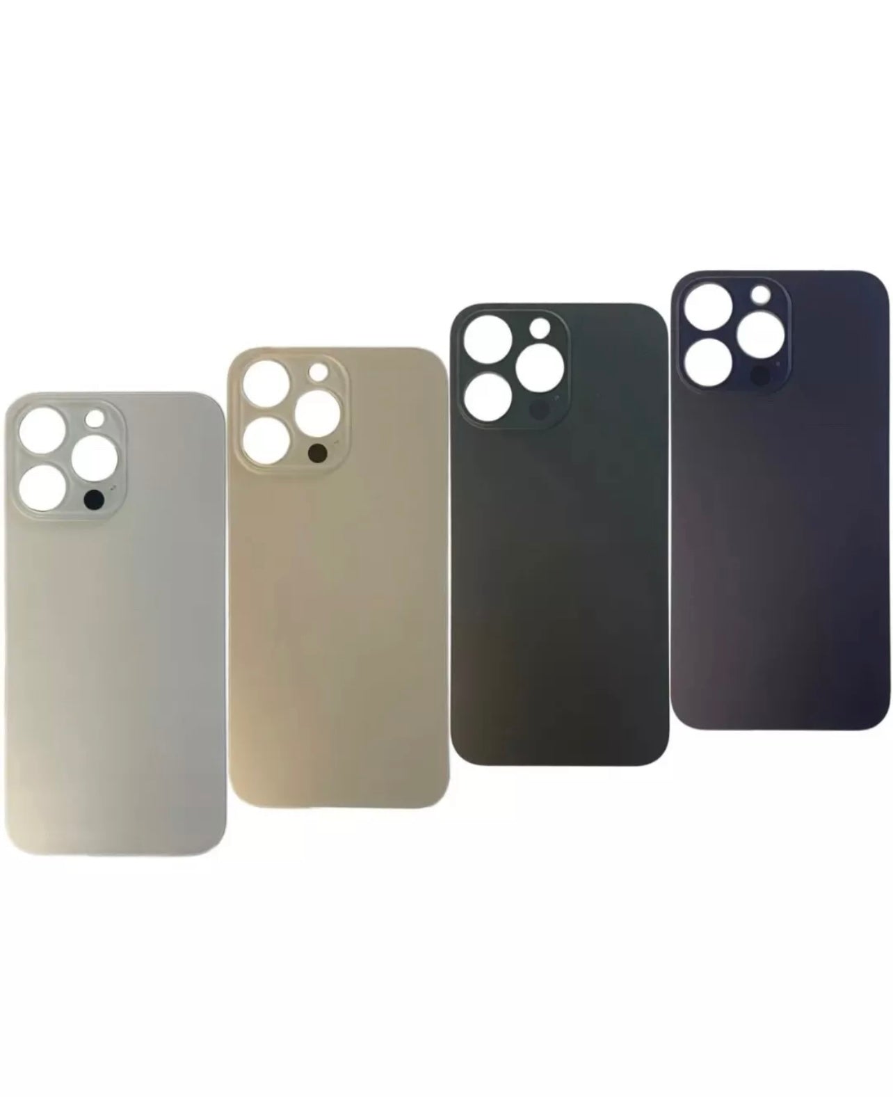 For iPhone 14 Pro Replacement Back Glass Rear Glass Battery Cover Big Hole