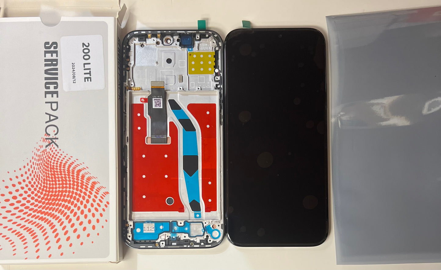 Genuine Honor 200 Lite 2024 Lcd Display Touch Screen + FRAME