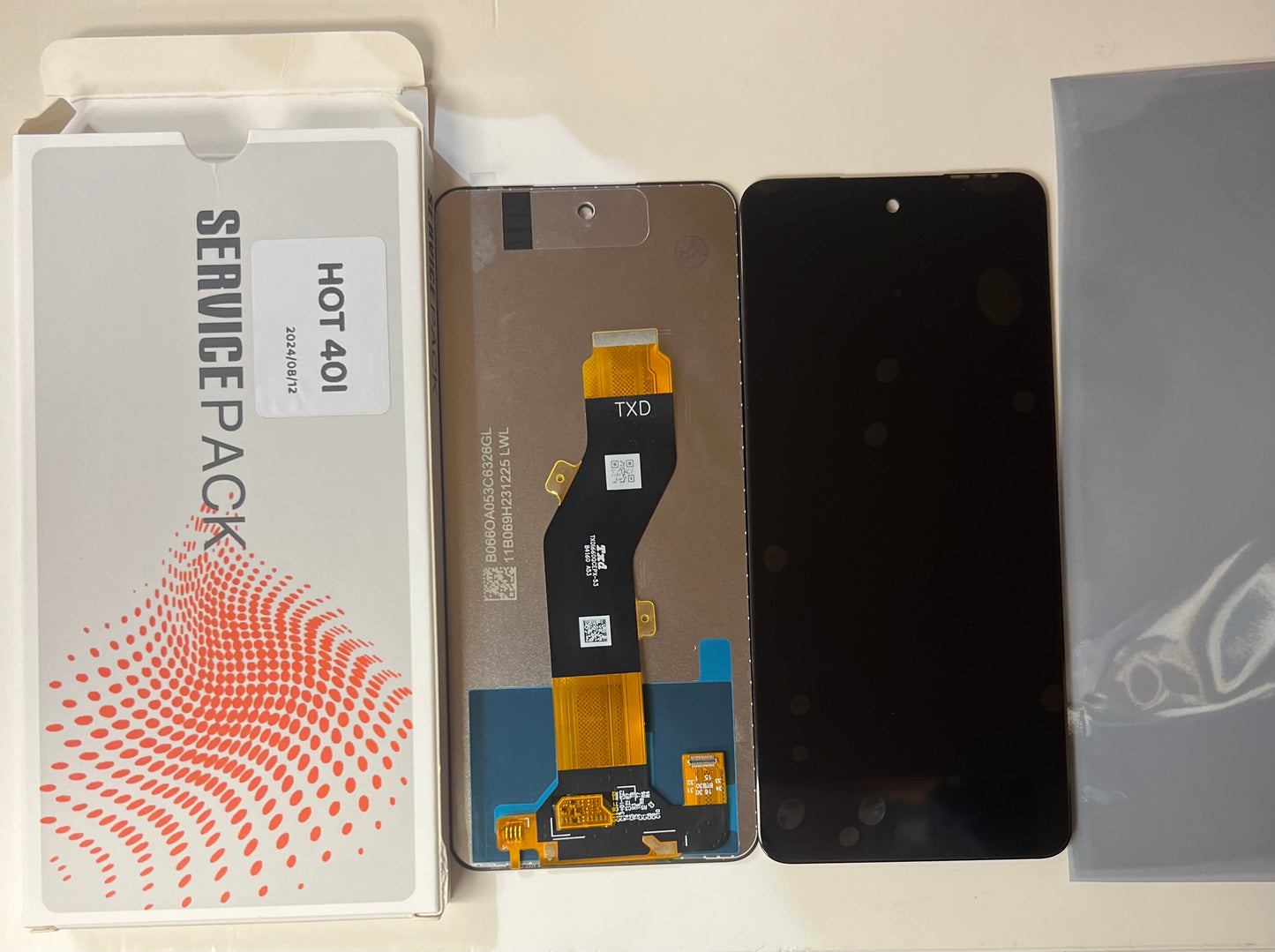 Genuine Infinix Hot 40i X6528B LCD Screen Display