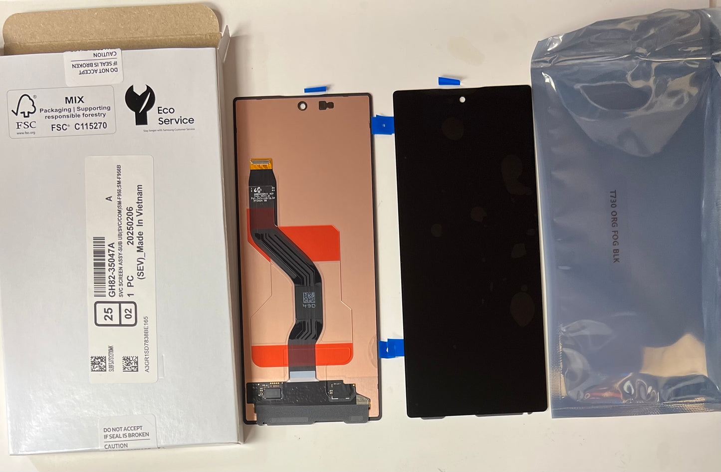 Genuine Samsung Galaxy Z Fold 6 5G OUTER LCD SCREEN DISPLAY SM-F956B SM-F956B/DS