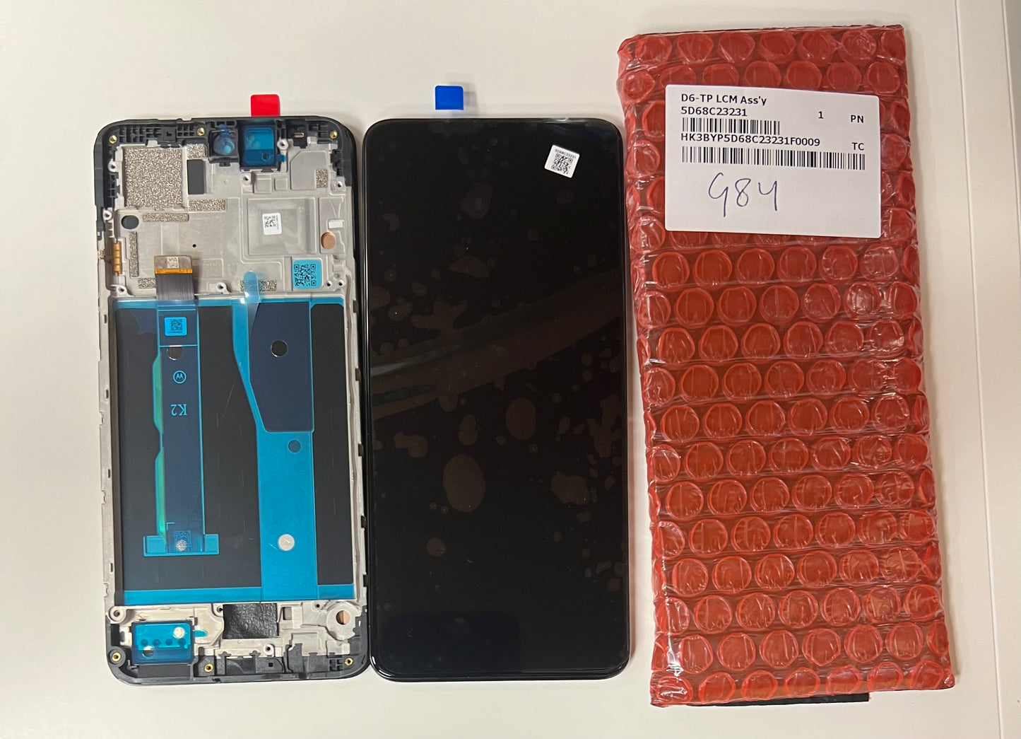 GENUINE MOTOROLA MOTO G84 5G XT2347 LCD SCREEN DISPLAY SERVICE PACK