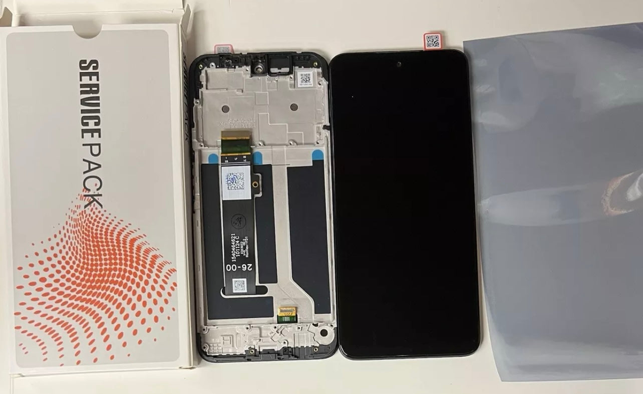 Original Motorola Moto G34 Lcd Screen Display Touch Moto G34 XT2363-3 XT2363-2 With Frame