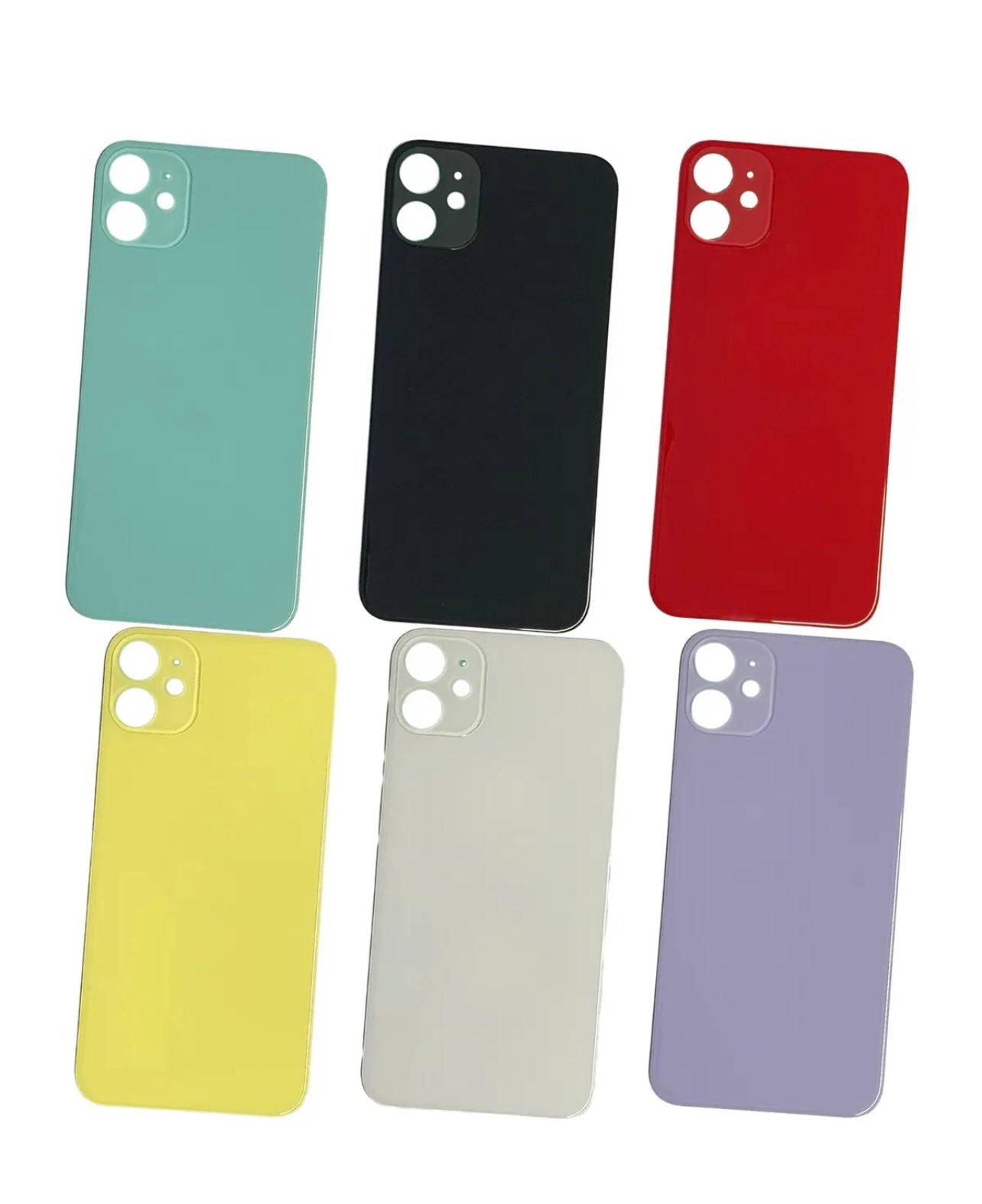 Iphone 11 Back Glass Rear Glass Battery Cover Replacement For iPhone 11 BIG HOLE