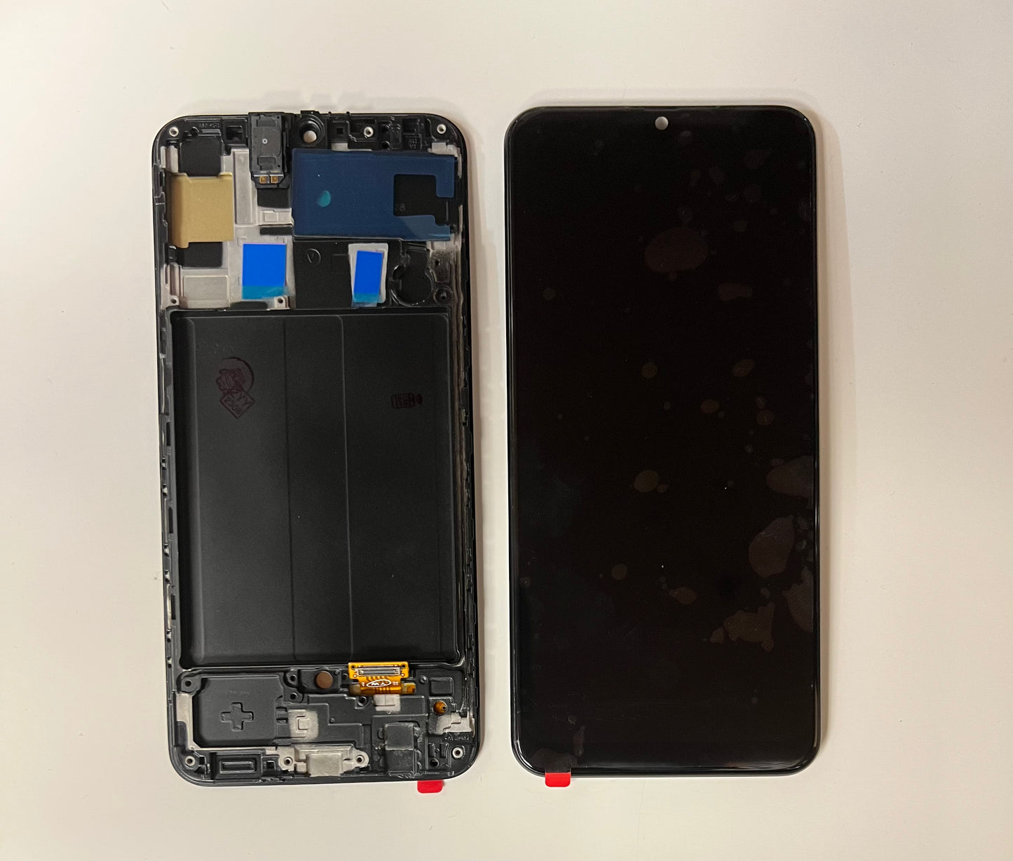 SAMSUNG A50 LCD SCREEN DISPLAY SM-A505F SM-A505FN A505 OLED WITH FRAME