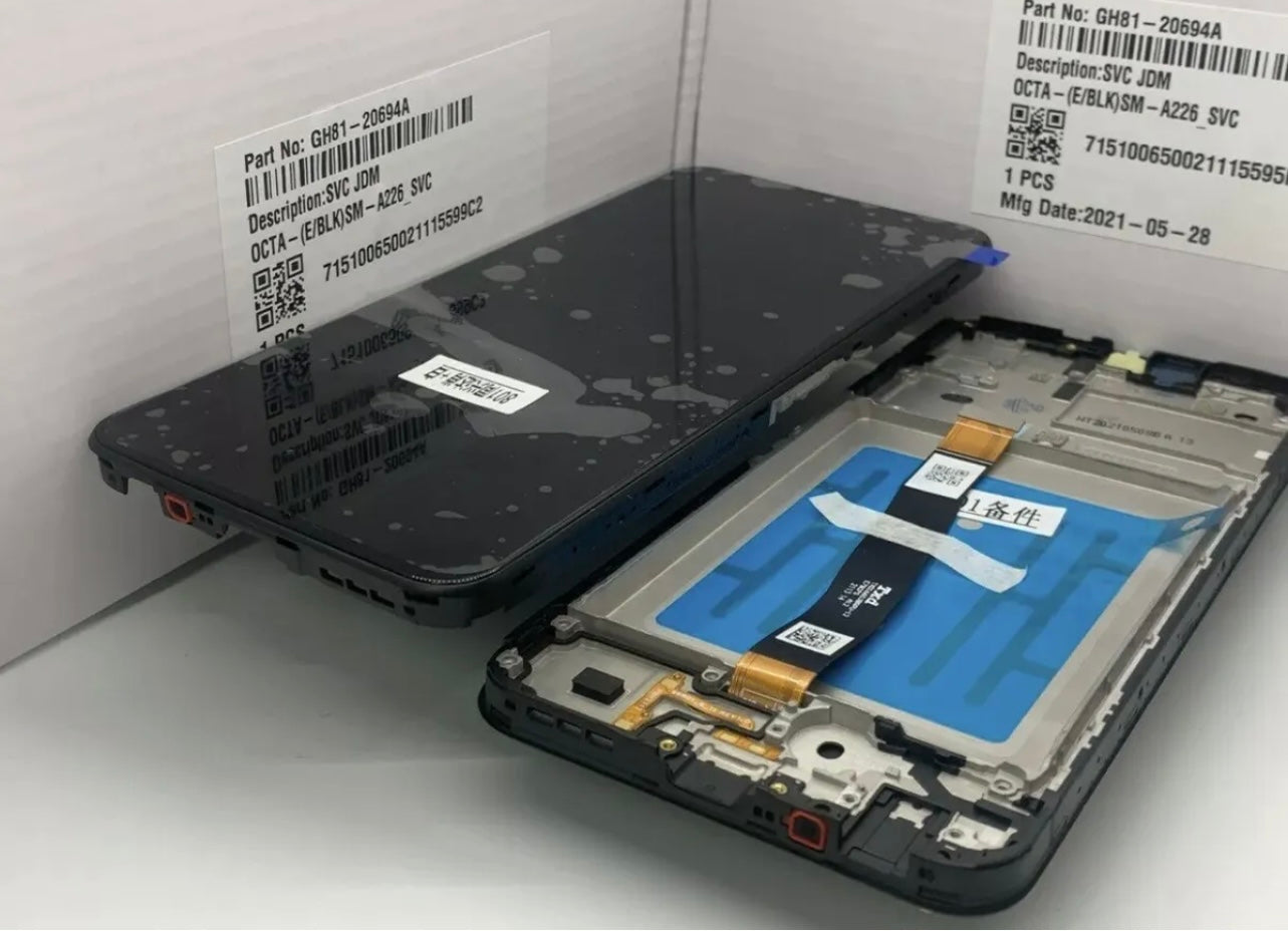 Genuine Samsung Galaxy A22 5G SM-A226B Complete Lcd Screen Display Service pack