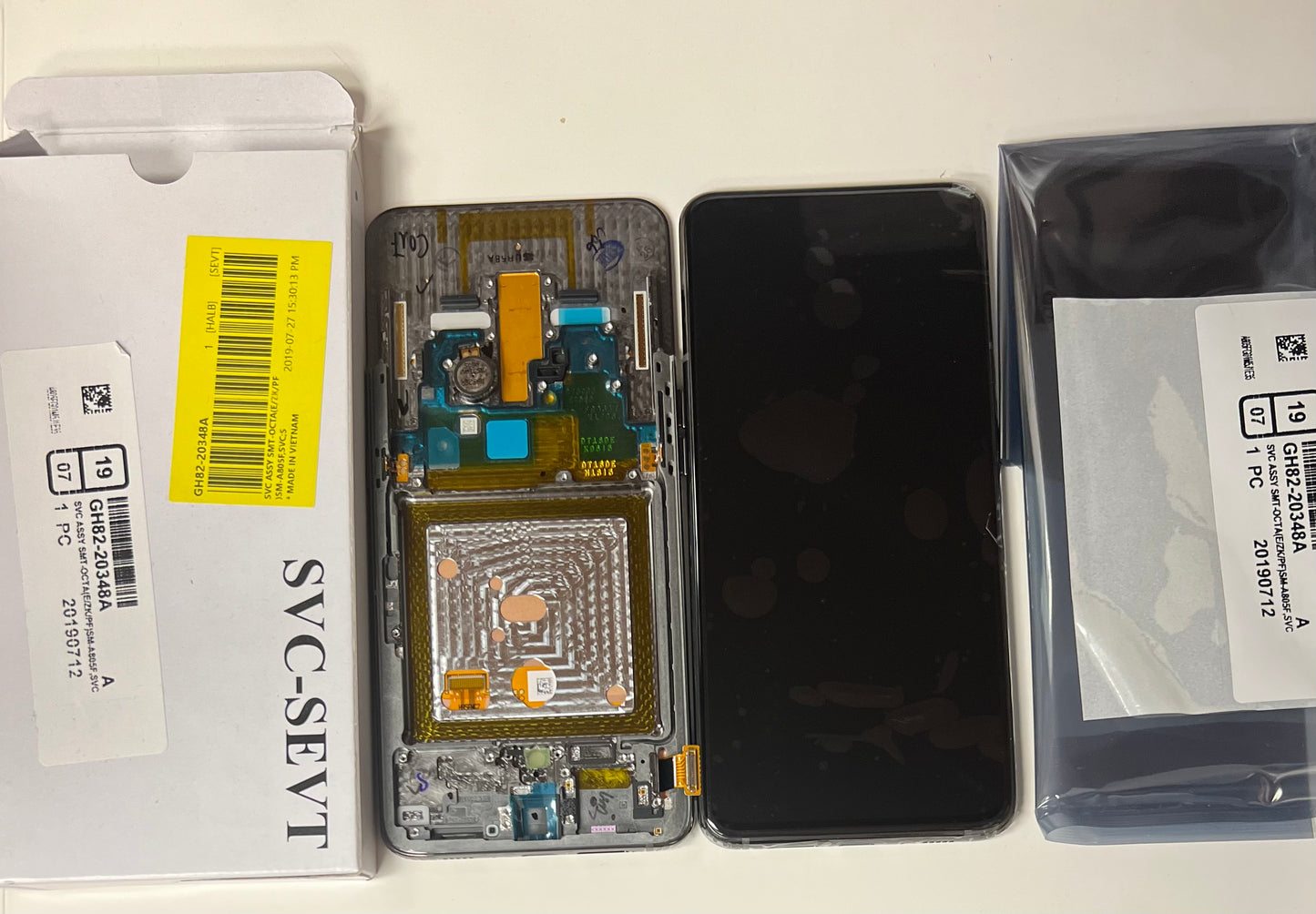 GENUINE SAMSUNG GALAXY A80 SM-A805F LCD SCREEN DISPLAY SERVICE PACK A805 BLACK