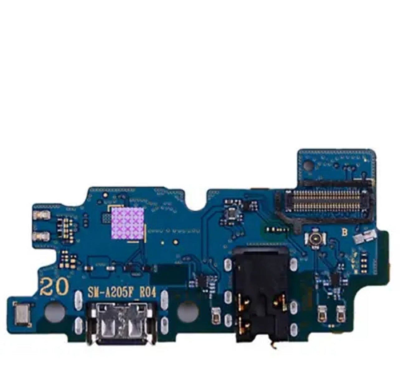 Samsung Galaxy A20 A205 USB Charging Port Board Flex Replacement