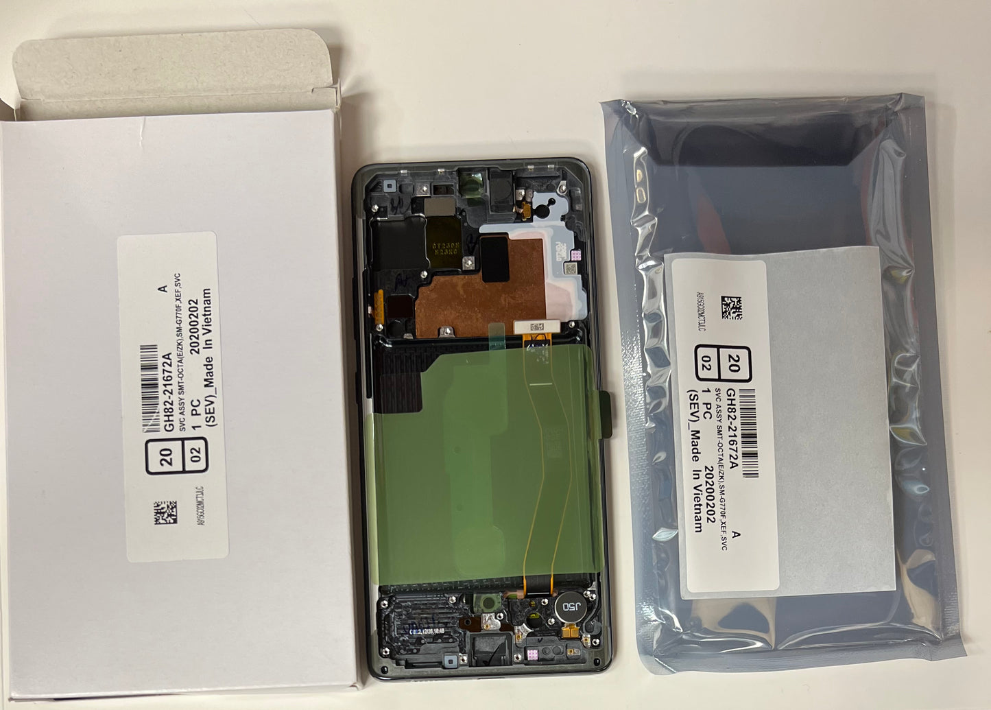 GENUINE SAMSUNG GALAXY S10 LITE G770F LCD SCREEN DISPLAY SM-G770FN BLACK