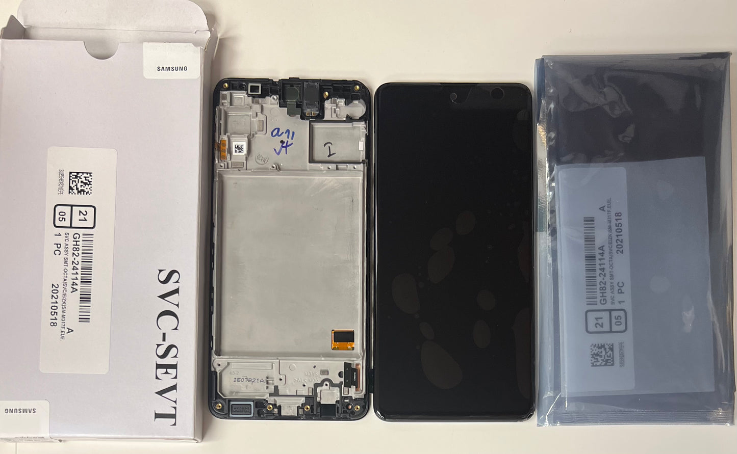 GENUINE SAMSUNG M31S SM-M317F M317F/DS M317 GALAXY SCREEN SERVICE PACK LCD DISPLAY