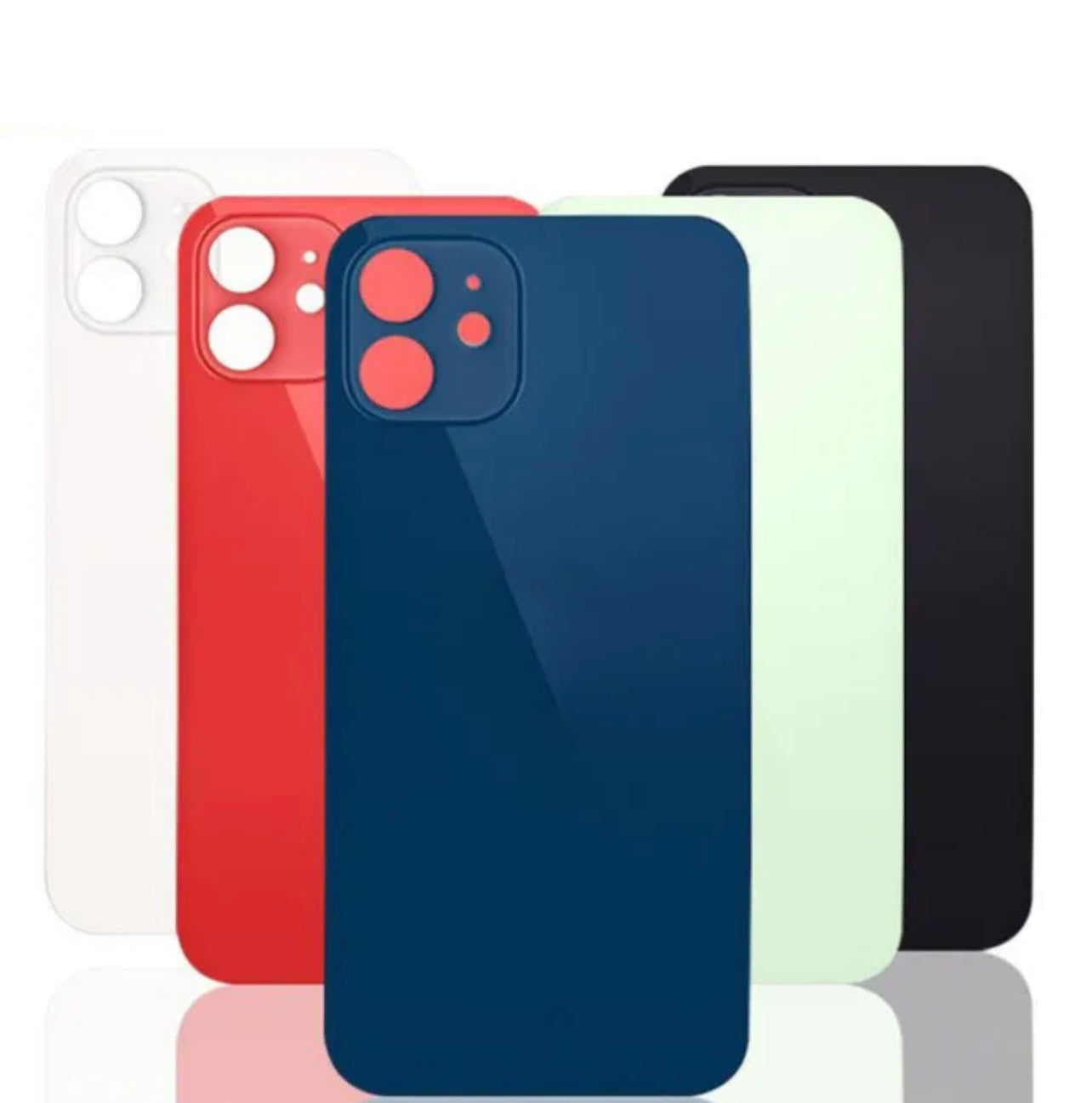 Iphone 12 Back Glass Rear Glass Battery Cover Replacement For iPhone 12 BIG HOLE