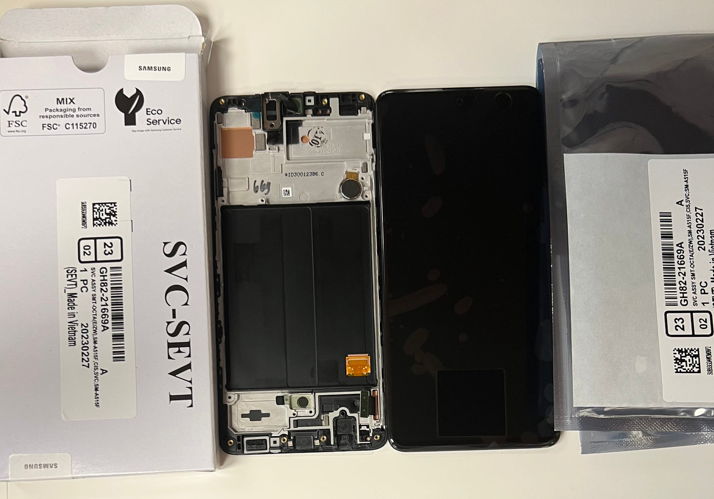 GENUINE SAMSUNG SM-A515F A51 4G LCD SERVICE PACK A515 ORIGINAL SCREEN DISPLAY