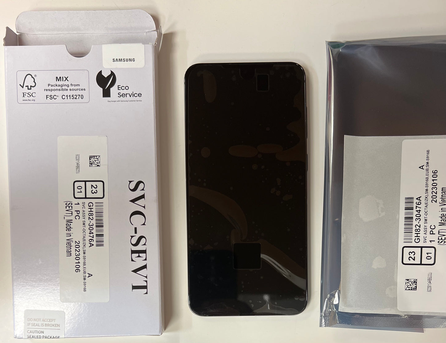 Genuine Samsung S23 plus S23+ Lcd Screen Display SM-S916B SM-S916B/DS
