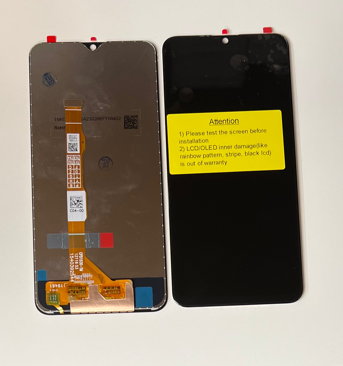 GENUINE LCD SCREEN FOR VIVO U3 / Y5s / Y19 / Z5i TOUCH DIGITIZER DISPLAY