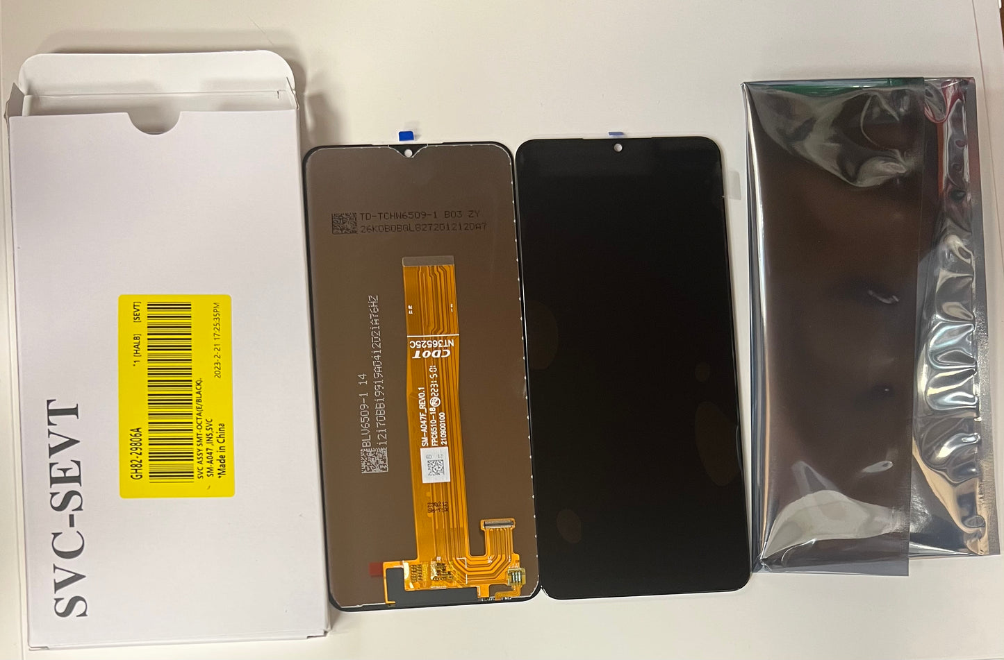 Genuine Samsung Galaxy A04S SM-A047F LCD Display Touch Screen Service pack