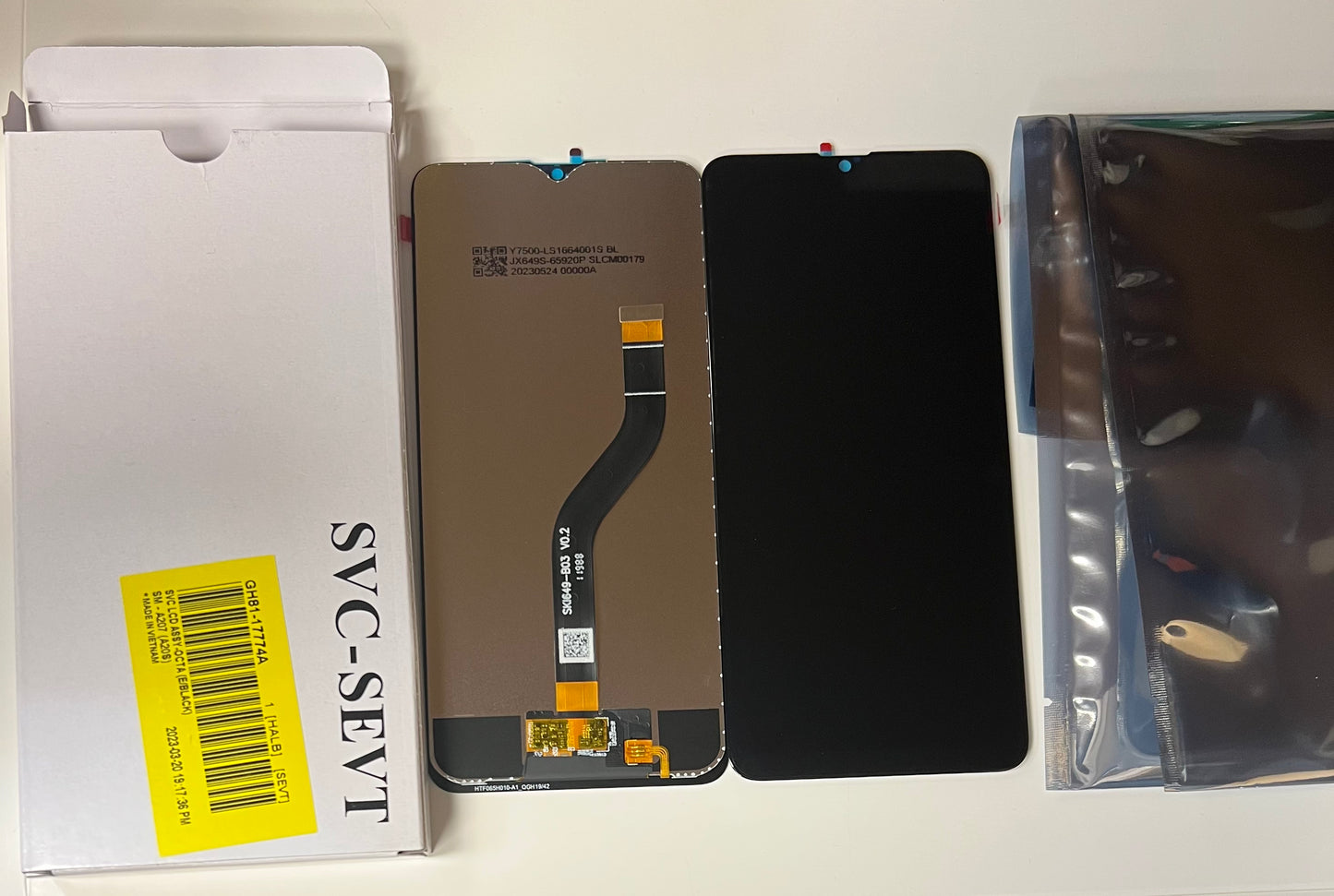 Original GENUINE SAMSUNG A20s LCD A207F SM-A207FN LCD SERVICE PACK DISPLAY