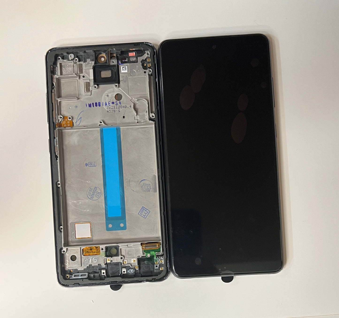 Samsung Galaxy A528 A52s 5G SM-A528B OLED LCD Display Screen With Frame BLACK A528