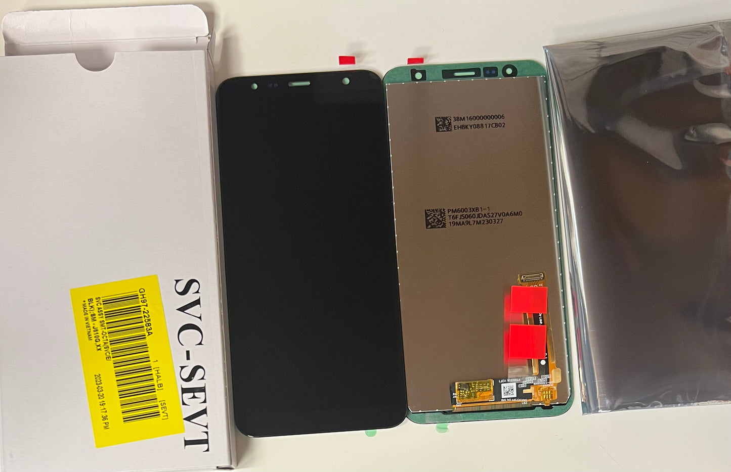 SAMSUNG J6 PLUS J610 J6+ SM-J610F GENUINE SERVICE PACK LCD SCREEN DISPLAY