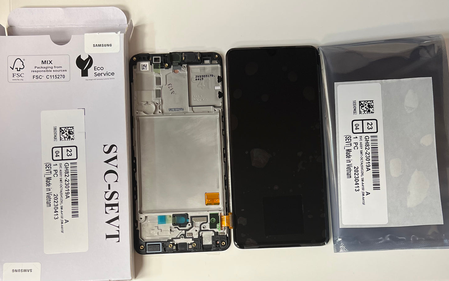 GENUINE SAMSUNG GALAXY A41 SM-A415F SM-A415FN LCD SERVICE PACK ORIGINAL SCREEN DISPLAY