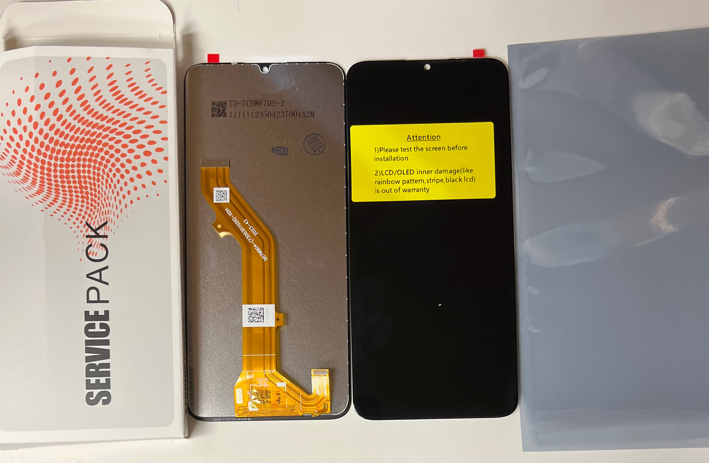 Genuine TCL 505  T509K LCD Screen Display Original