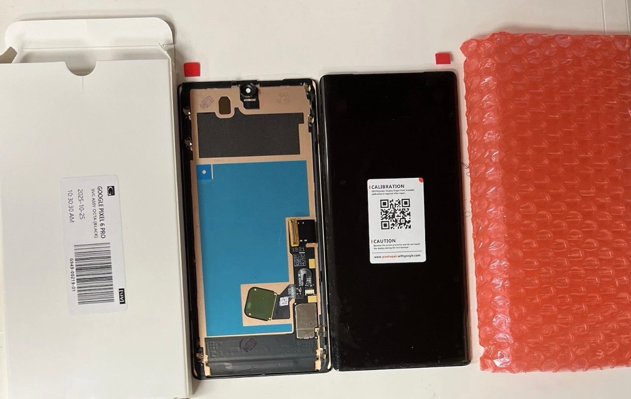 Genuine Google Pixel 6 Pro Lcd Screen With Fingerprint Sensor