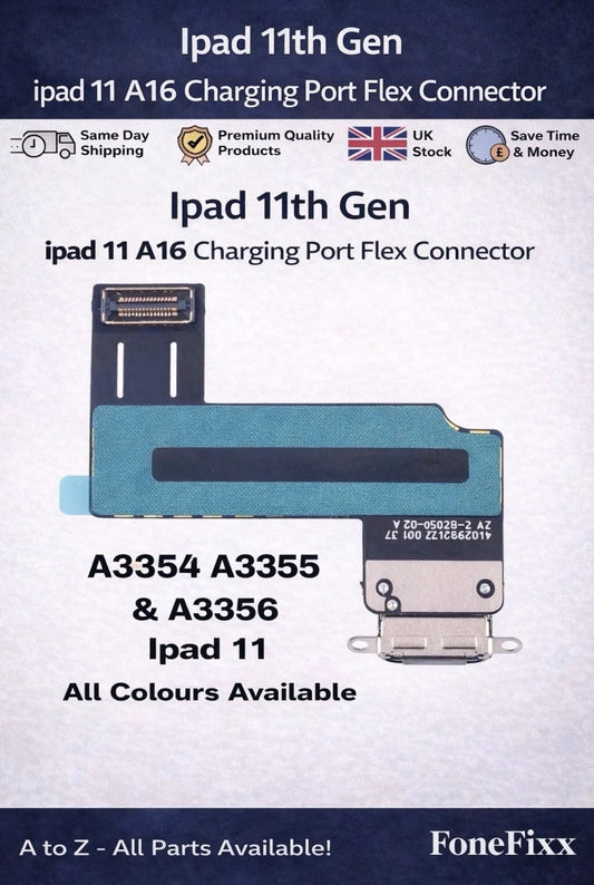 Ipad 11th Gen ipad 11 A16 Charging Port Flex Connector A3354 A3355 A3356 Ipad 11