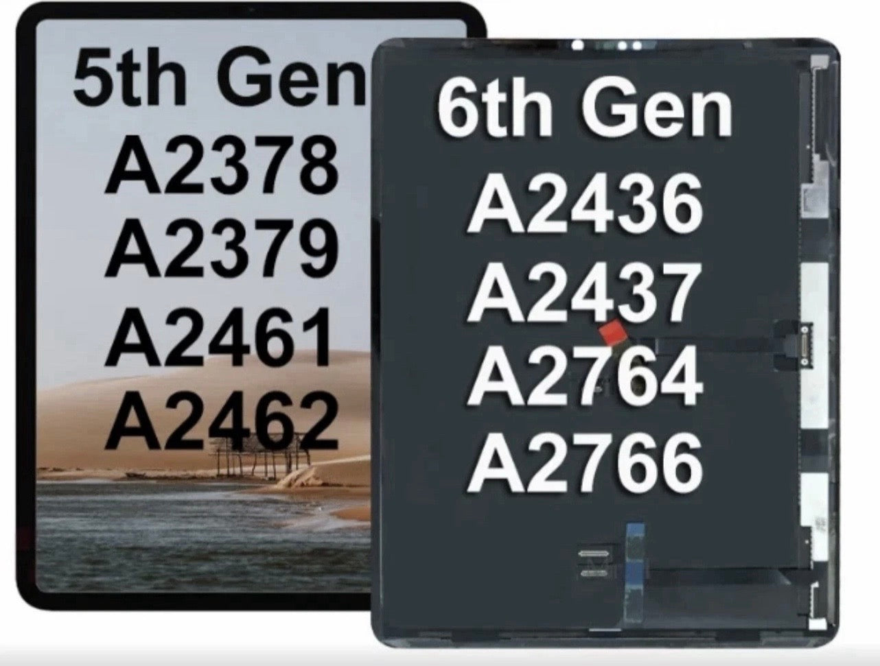 iPad Pro 12.9 6th Gen Lcd Screen Display A2436 A2764 A2437 A2766 LCD FULL ASSEMBLY