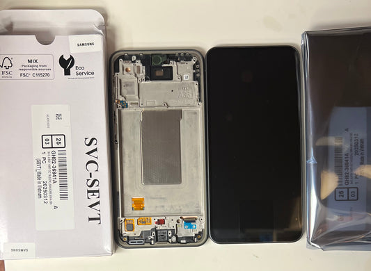 Genuine Samsung Galaxy A36 5G A366 Lcd Screen Display Black SM-A366B SM-A366B/DS