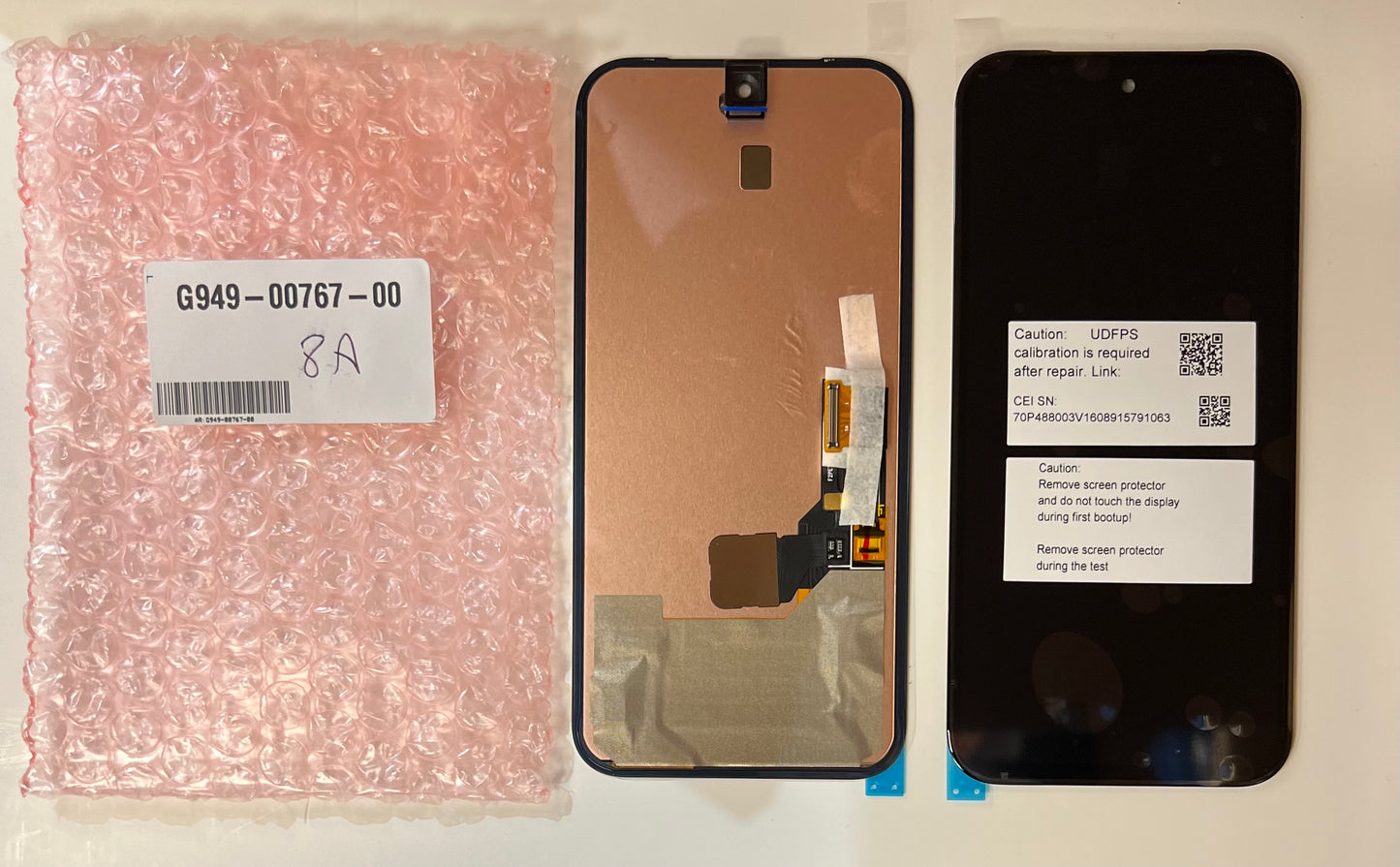 Genuine Google Pixel 8A LCD Screen Display GKV4X , G6GPR , G8HHN, G576D PIXEL 8A