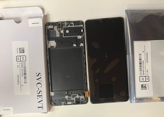 GENUINE SAMSUNG A715F A71 LCD SCREEN DISPLAY SERVICE PACK