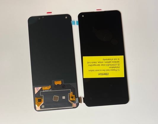 OnePlus Nord 2 5G DN2101 DN2103 LCD Display Touch Screen With Fingerprint OLED